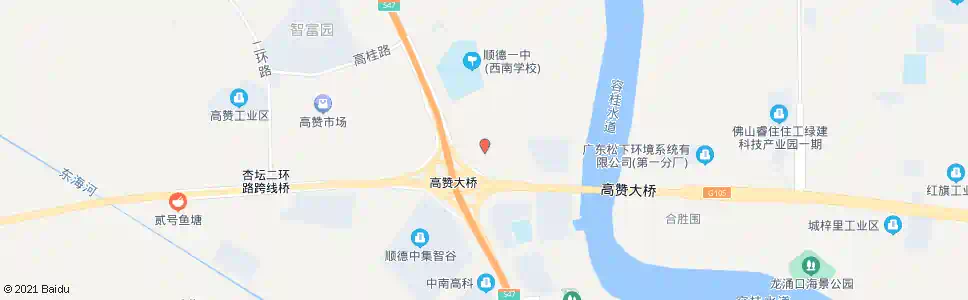 佛山德康路_公交站地图_佛山公交_妙搜公交查询2025