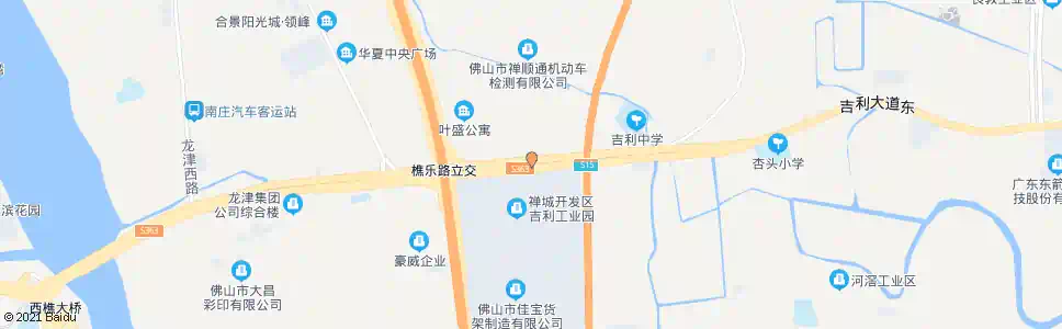 佛山吉利工业园_公交站地图_佛山公交_妙搜公交查询2025