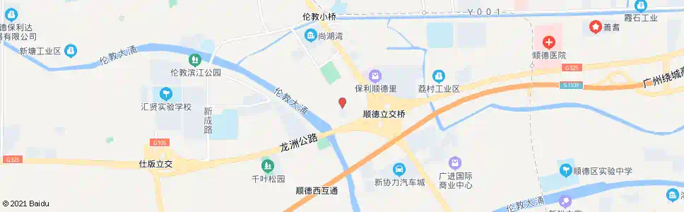 佛山伦新路南_公交站地图_佛山公交_妙搜公交查询2025