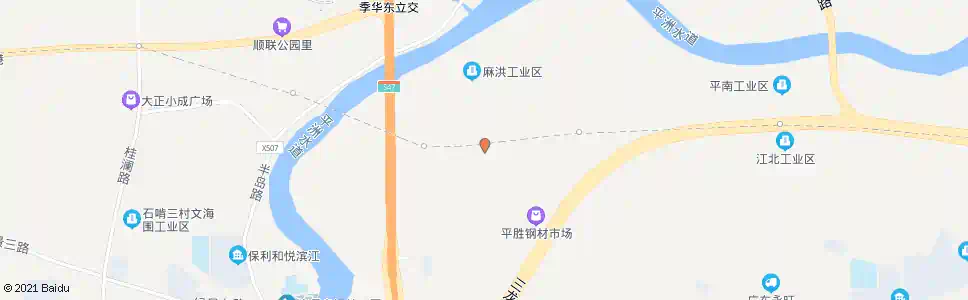 佛山平胜工业区_公交站地图_佛山公交_妙搜公交查询2025