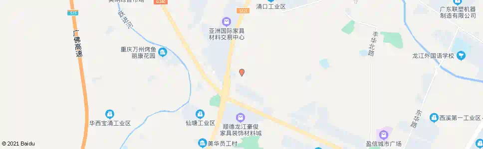 佛山长路大道_公交站地图_佛山公交_妙搜公交查询2025