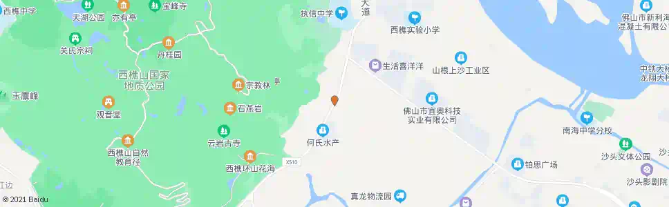 佛山樟坑村_公交站地图_佛山公交_妙搜公交查询2025