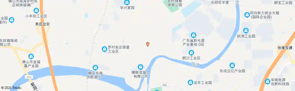 佛山塱沙南星村_公交站地图_佛山公交_妙搜公交查询2025