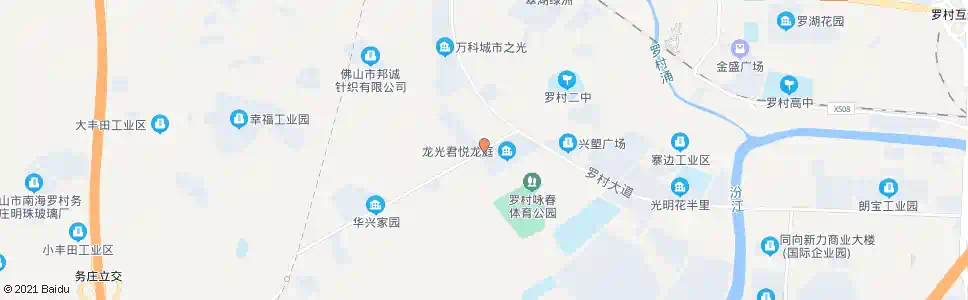 佛山十八亩_公交站地图_佛山公交_妙搜公交查询2025