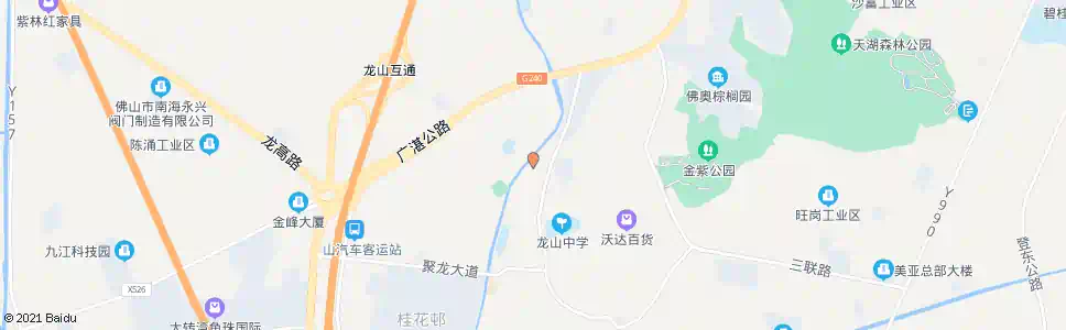 佛山龙江苏溪_公交站地图_佛山公交_妙搜公交查询2025