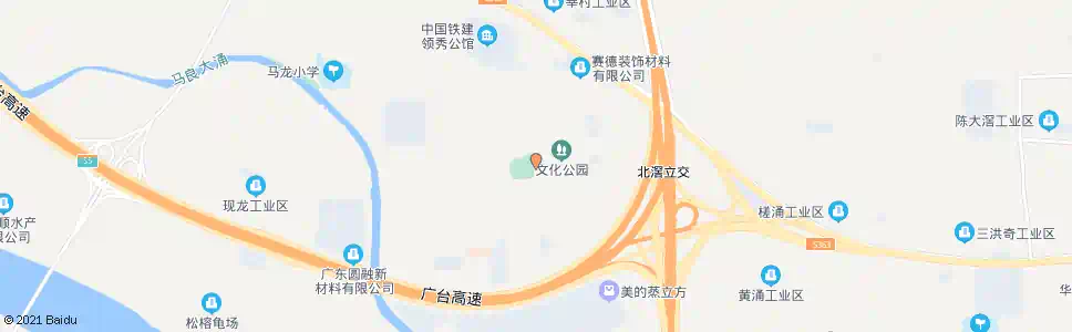 佛山龙涌市场_公交站地图_佛山公交_妙搜公交查询2025