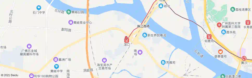 佛山罗冲围总站_公交站地图_佛山公交_妙搜公交查询2025