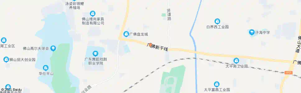 佛山横岗路口_公交站地图_佛山公交_妙搜公交查询2025