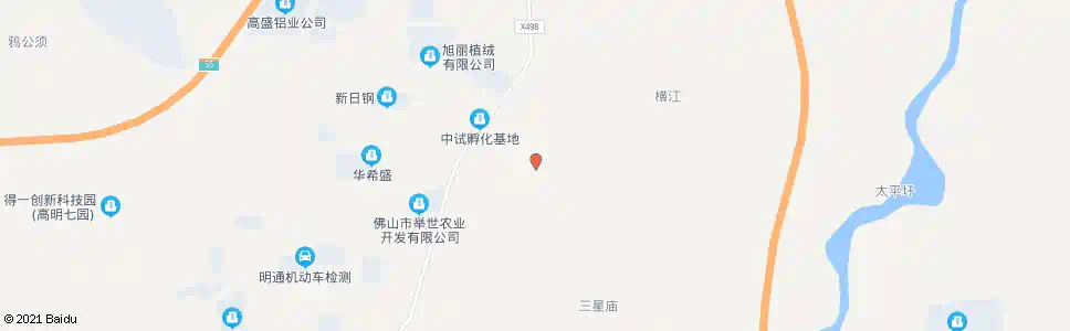 佛山佳田村_公交站地图_佛山公交_妙搜公交查询2025