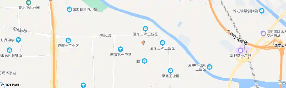 佛山海洲文化中心_公交站地图_佛山公交_妙搜公交查询2025