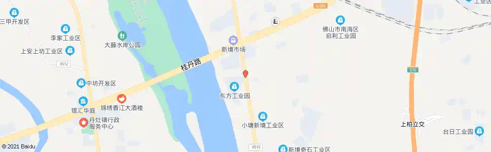 佛山东方塑料厂_公交站地图_佛山公交_妙搜公交查询2025