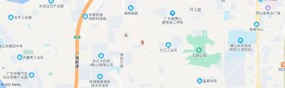 佛山东一站_公交站地图_佛山公交_妙搜公交查询2025