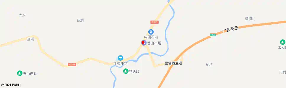 佛山香山市场_公交站地图_佛山公交_妙搜公交查询2025