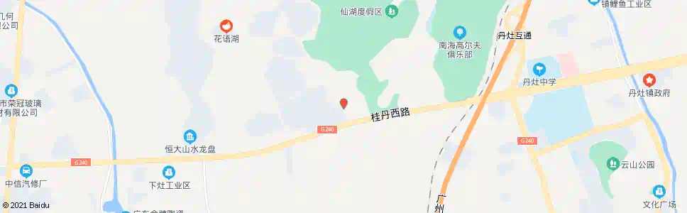 佛山仙湖度假村_公交站地图_佛山公交_妙搜公交查询2025