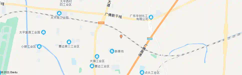 佛山钟边夜市广场_公交站地图_佛山公交_妙搜公交查询2025