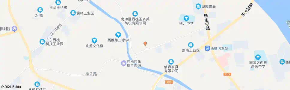 佛山联新回环_公交站地图_佛山公交_妙搜公交查询2025
