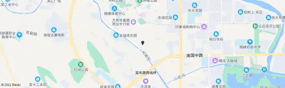 佛山凤城酒店(清晖路)_公交站地图_佛山公交_妙搜公交查询2025