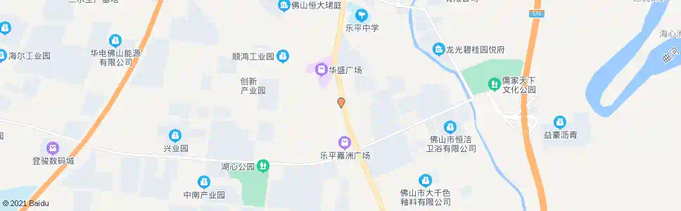 佛山乐平中队_公交站地图_佛山公交_妙搜公交查询2025