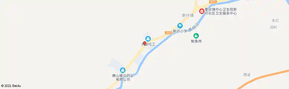 佛山鹿岗村_公交站地图_佛山公交_妙搜公交查询2025