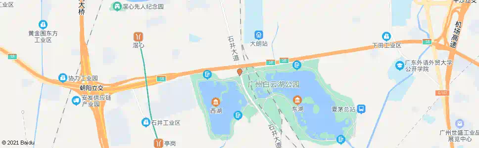 佛山石井大道(滘心大道口)_公交站地图_佛山公交_妙搜公交查询2025