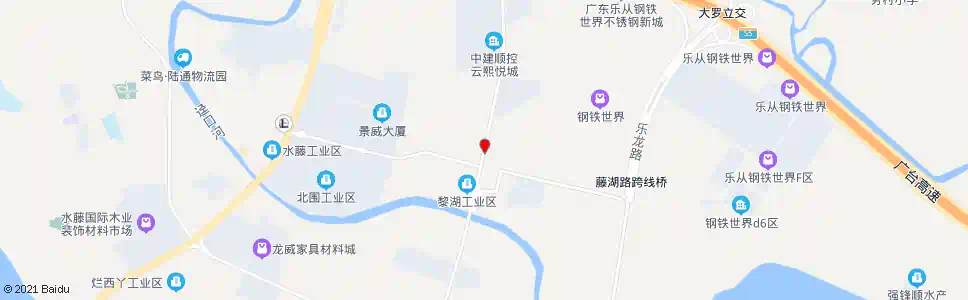 佛山黎湖路口_公交站地图_佛山公交_妙搜公交查询2025