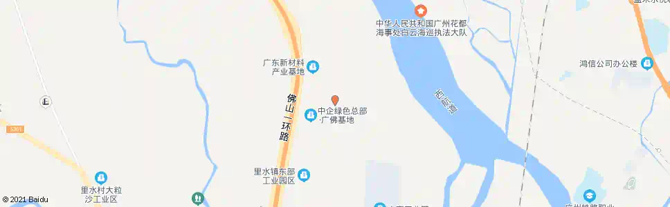 佛山中企绿色总部_公交站地图_佛山公交_妙搜公交查询2025