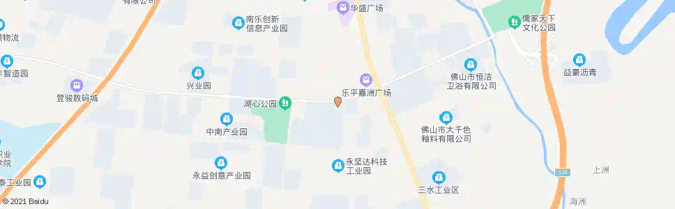 佛山金四季_公交站地图_佛山公交_妙搜公交查询2025