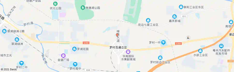 佛山养正村_公交站地图_佛山公交_妙搜公交查询2025