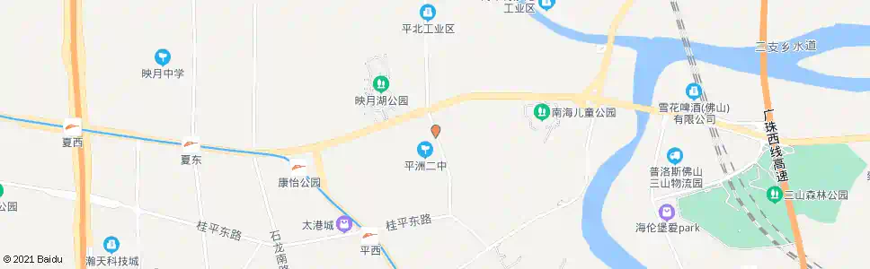 佛山明德路_公交站地图_佛山公交_妙搜公交查询2025