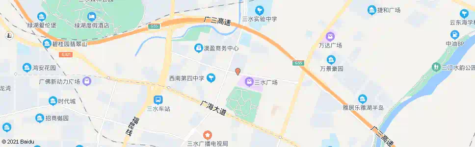 佛山汇丰花园_公交站地图_佛山公交_妙搜公交查询2025