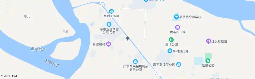 佛山三社路口_公交站地图_佛山公交_妙搜公交查询2025