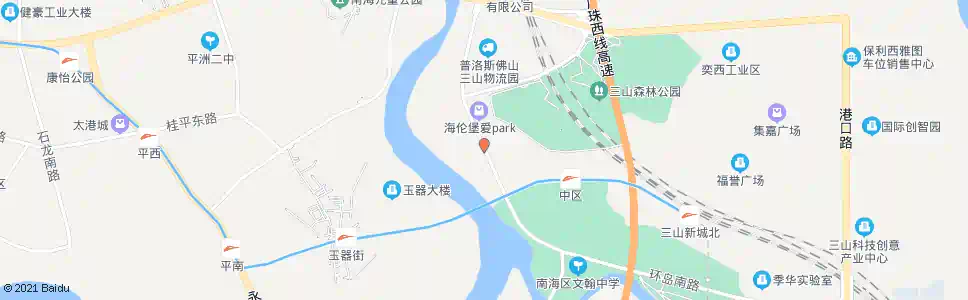 佛山基业花园路口_公交站地图_佛山公交_妙搜公交查询2025