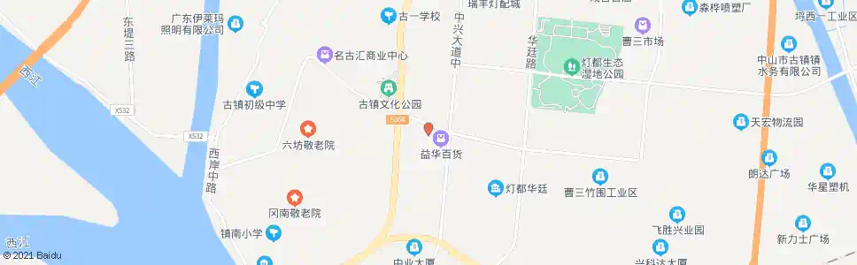 佛山古镇国贸酒店北_公交站地图_佛山公交_妙搜公交查询2025