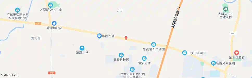 佛山南岗村_公交站地图_佛山公交_妙搜公交查询2025