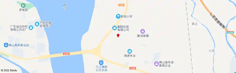 佛山南沙村_公交站地图_佛山公交_妙搜公交查询2025