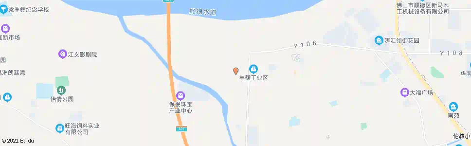 佛山羊额上村站_公交站地图_佛山公交_妙搜公交查询2025