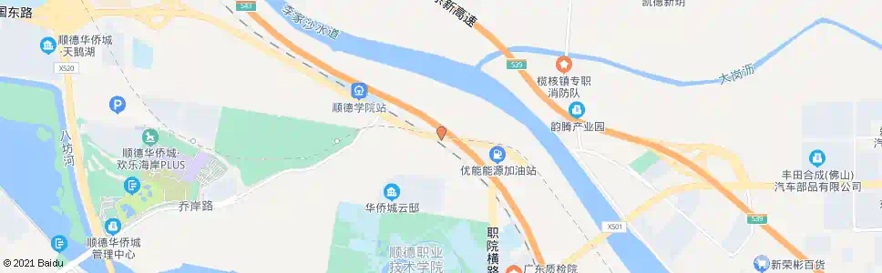 佛山合耕新村_公交站地图_佛山公交_妙搜公交查询2025