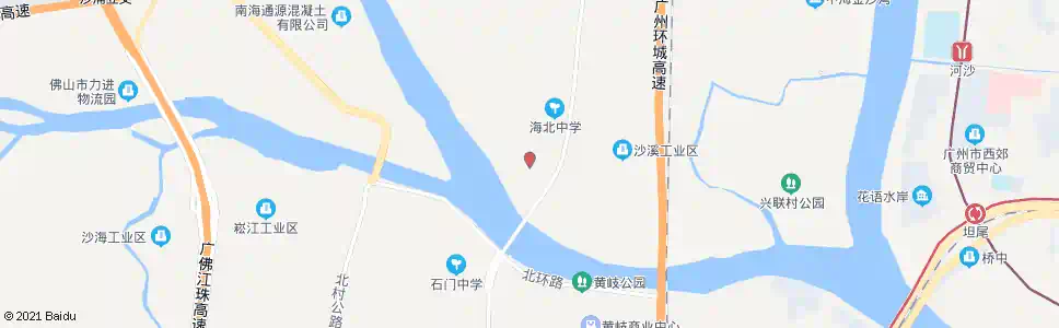佛山沙面新城总站_公交站地图_佛山公交_妙搜公交查询2025