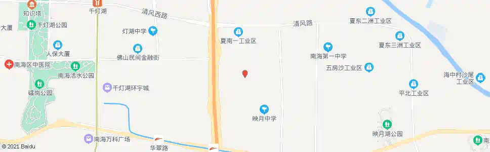 佛山夏南一_公交站地图_佛山公交_妙搜公交查询2025
