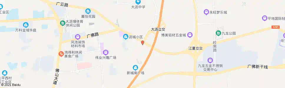 佛山芦村_公交站地图_佛山公交_妙搜公交查询2025