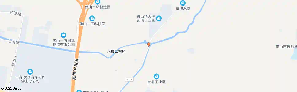 佛山大榄桥_公交站地图_佛山公交_妙搜公交查询2025