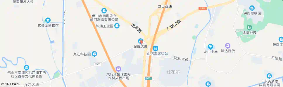 佛山太和庄_公交站地图_佛山公交_妙搜公交查询2025