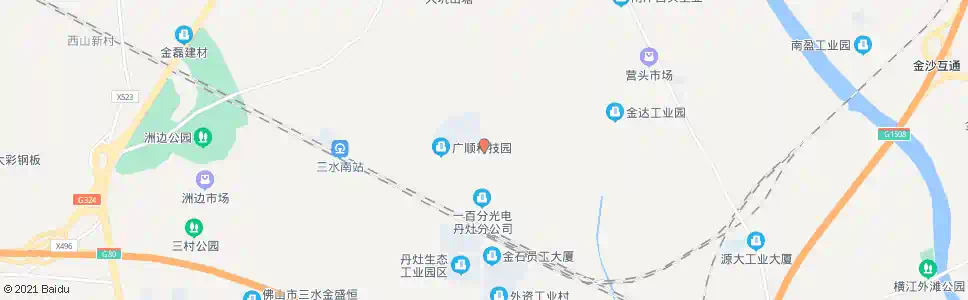 佛山银海大道北_公交站地图_佛山公交_妙搜公交查询2025