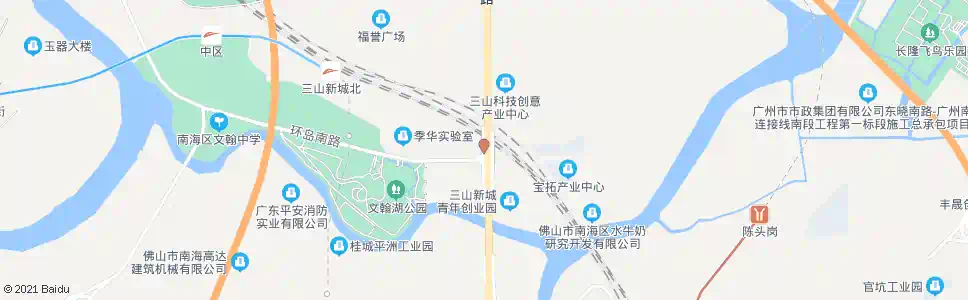 佛山环岛南路路口_公交站地图_佛山公交_妙搜公交查询2025