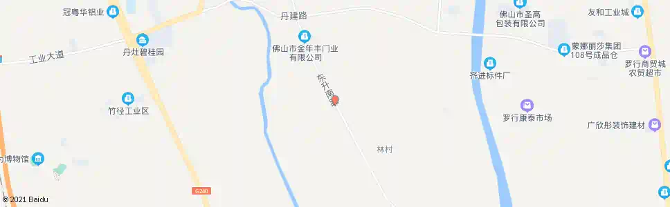 佛山罗村_公交站地图_佛山公交_妙搜公交查询2025