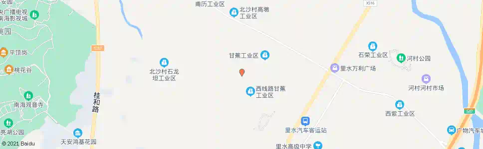 佛山伴仙岗_公交站地图_佛山公交_妙搜公交查询2025