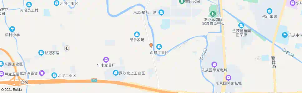 佛山环镇西路_公交站地图_佛山公交_妙搜公交查询2025