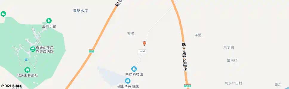 佛山黎坑_公交站地图_佛山公交_妙搜公交查询2025