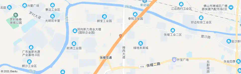 佛山明星新村_公交站地图_佛山公交_妙搜公交查询2025