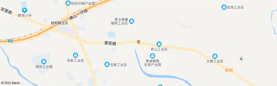 佛山新星_公交站地图_佛山公交_妙搜公交查询2025